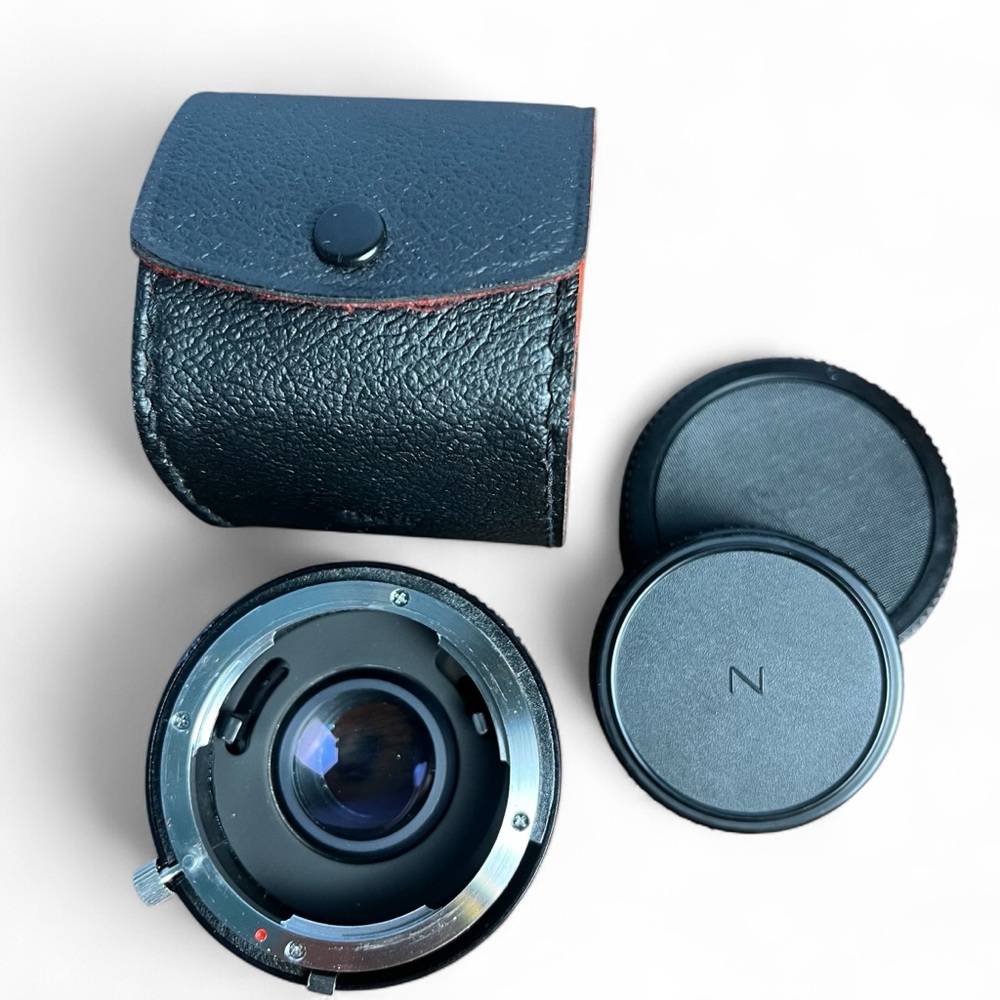 Toyo Optics Auto Tele Converter 2X for Nikon F Mount w/ Case & Caps Camera Lense